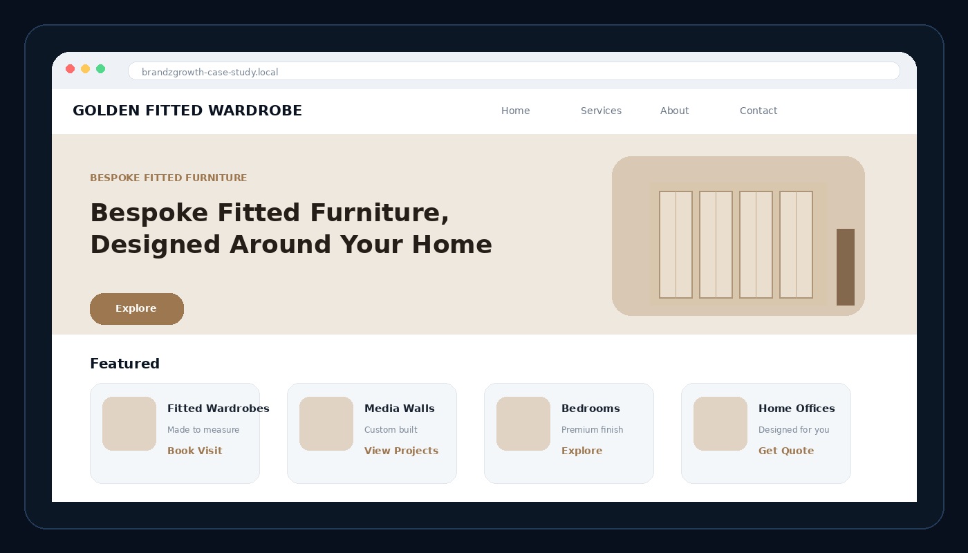 Premium Website & Project Experience